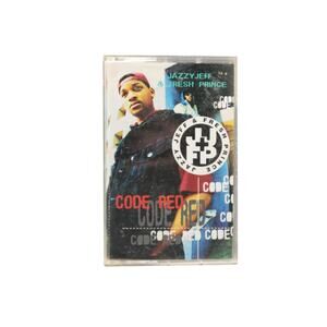 Jazzy Jeff & Fresh Prince Code Red Audio Cassette 1993 Untested Hip Hop Rap